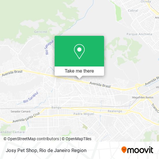 Josy Pet Shop map