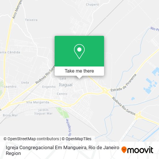 Igreja Congregacional Em Mangueira map