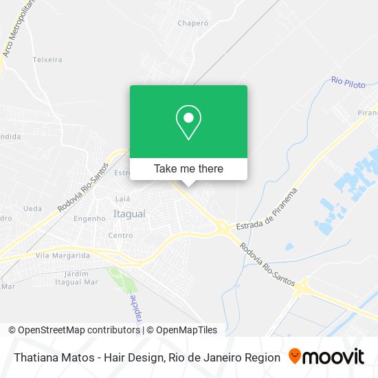 Thatiana Matos - Hair Design map