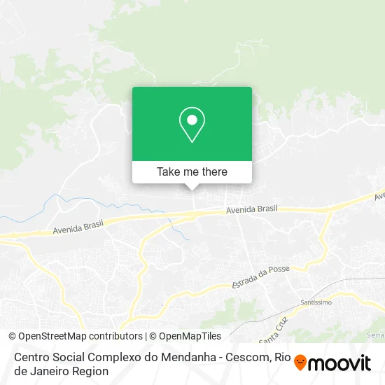 Centro Social Complexo do Mendanha - Cescom map