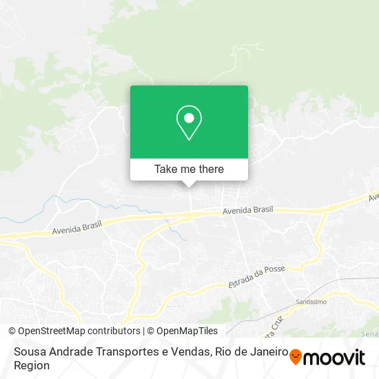 Sousa Andrade Transportes e Vendas map