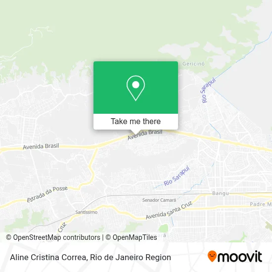 Aline Cristina Correa map