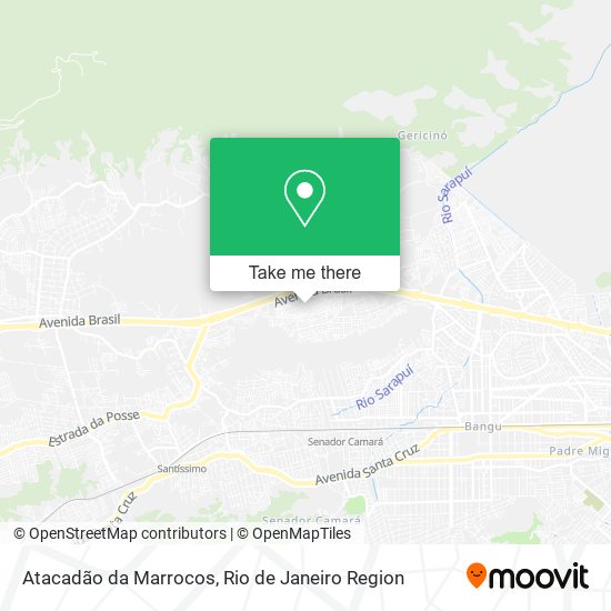 Atacadão da Marrocos map