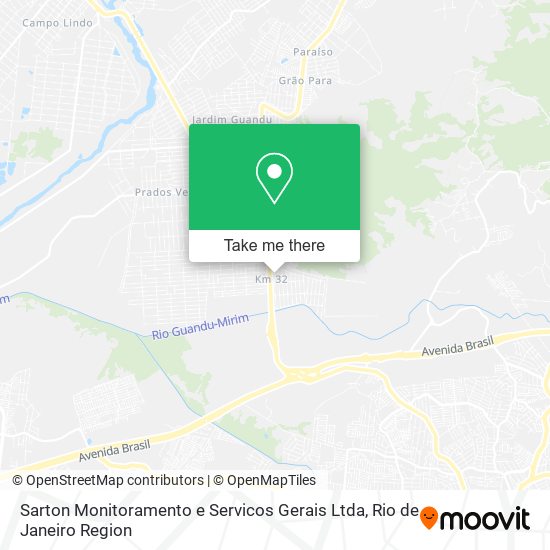 Sarton Monitoramento e Servicos Gerais Ltda map