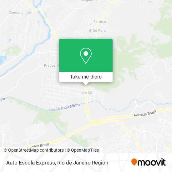 Auto Escola Express map