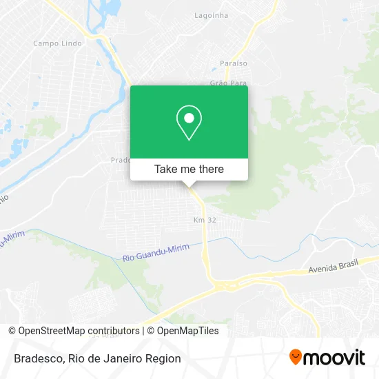 Bradesco map