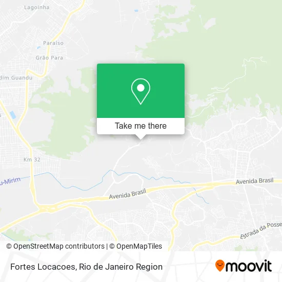 Fortes Locacoes map