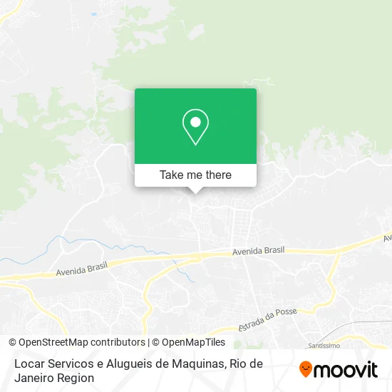 Locar Servicos e Alugueis de Maquinas map