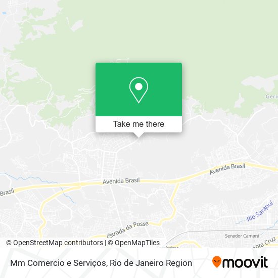 Mm Comercio e Serviços map