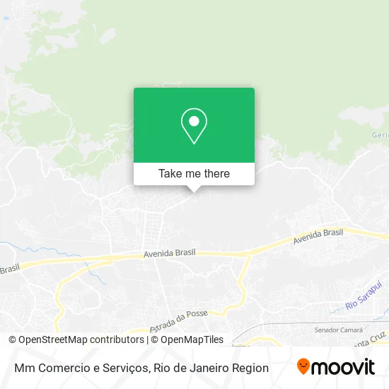 Mm Comercio e Serviços map