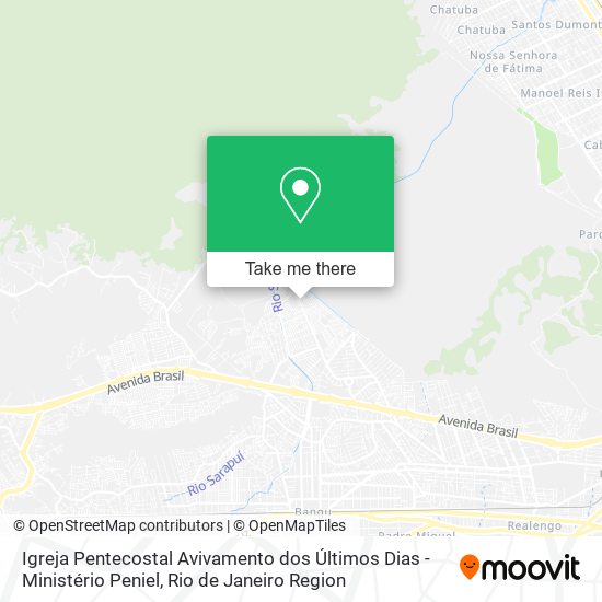 Igreja Pentecostal Avivamento dos Últimos Dias - Ministério Peniel map