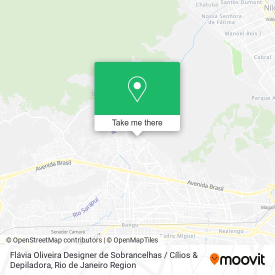 Flávia Oliveira Designer de Sobrancelhas / Cílios & Depiladora map