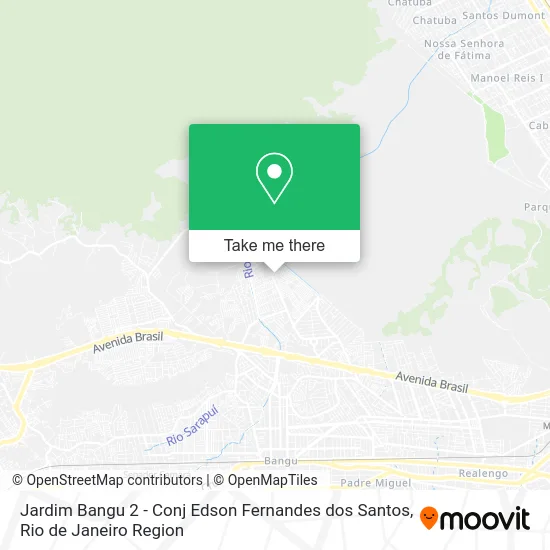 Jardim Bangu 2 - Conj Edson Fernandes dos Santos map