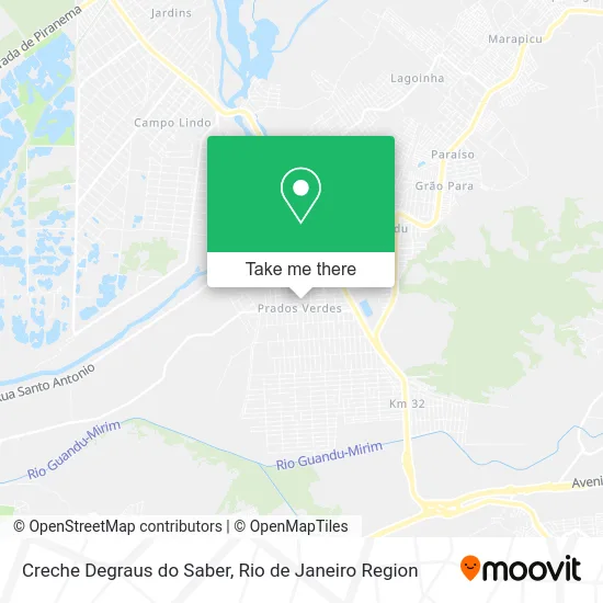 Creche Degraus do Saber map