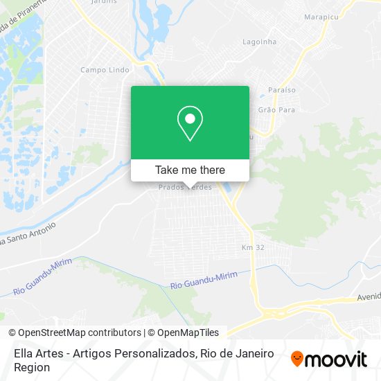 Mapa Ella Artes - Artigos Personalizados