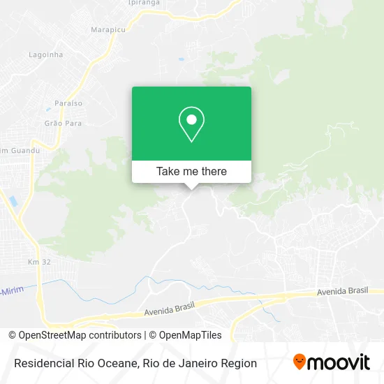 Residencial Rio Oceane map