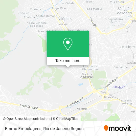Emmo Embalagens map
