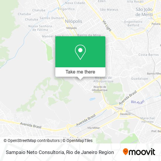 Sampaio Neto Consultoria map