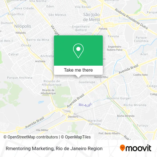 Rmentoring Marketing map