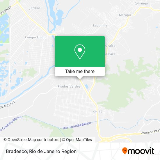 Bradesco map