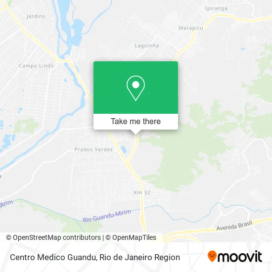 Centro Medico Guandu map