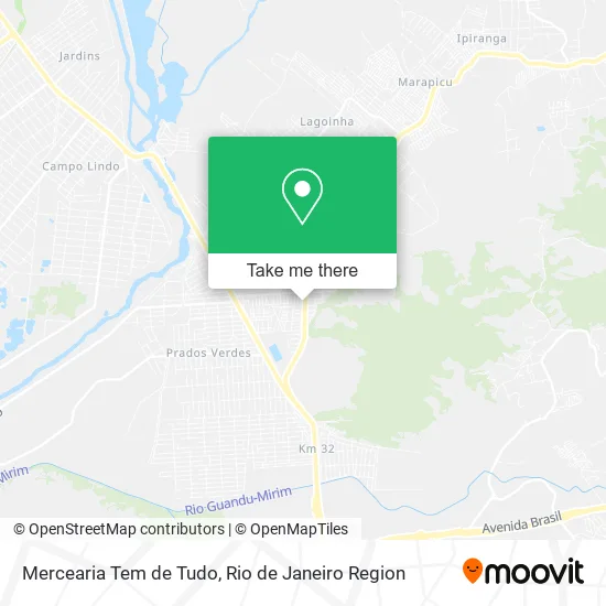 Mercearia Tem de Tudo map