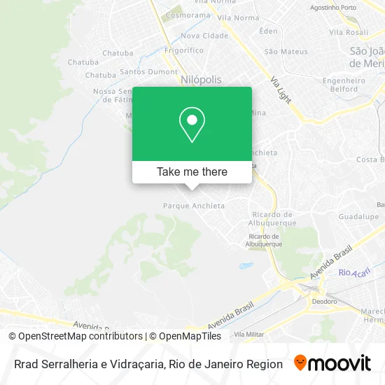 Rrad Serralheria e Vidraçaria map