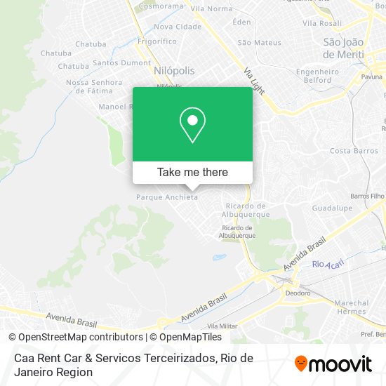 Caa Rent Car & Servicos Terceirizados map