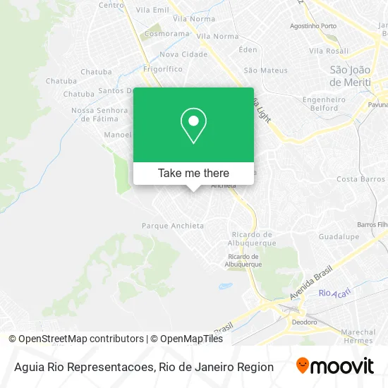 Aguia Rio Representacoes map
