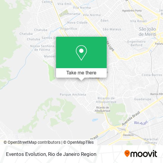 Mapa Eventos Evolution