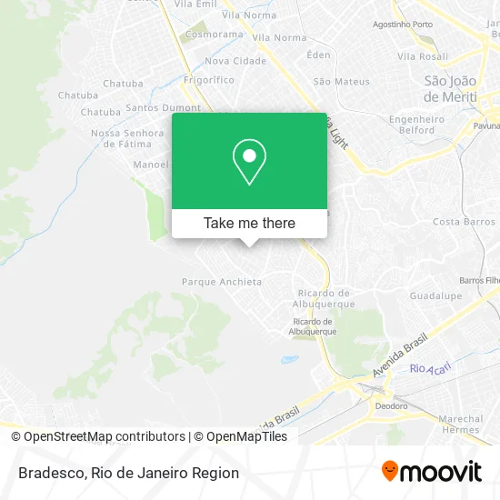 Bradesco map