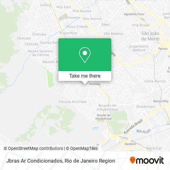 Jbras Ar Condicionados map