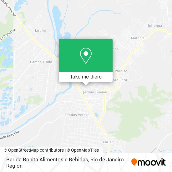 Bar da Bonita Alimentos e Bebidas map