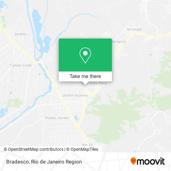 Bradesco map