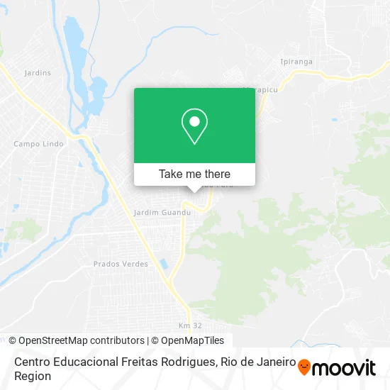Centro Educacional Freitas Rodrigues map