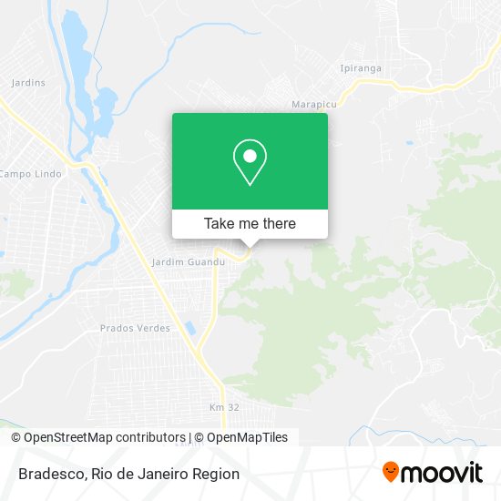 Bradesco map