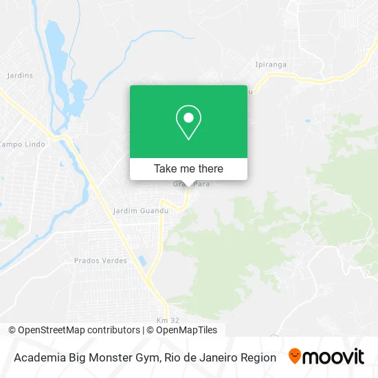 Academia Big Monster Gym map