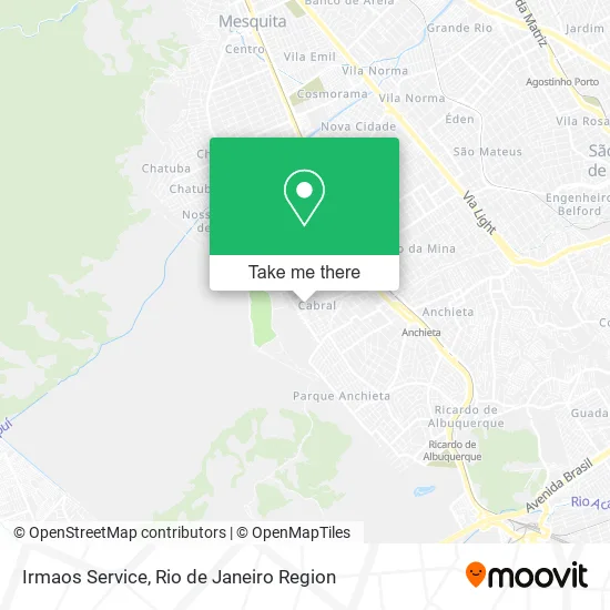 Irmaos Service map
