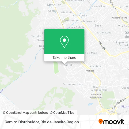 Ramiro Distribuidor map