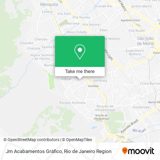 Jm Acabamentos Gráfico map