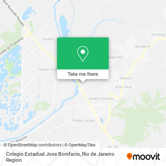 Colegio Estadual Jose Bonifacio map