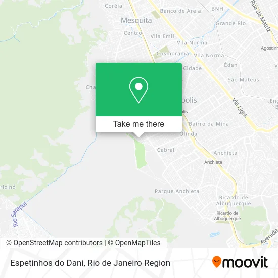 Espetinhos do Dani map