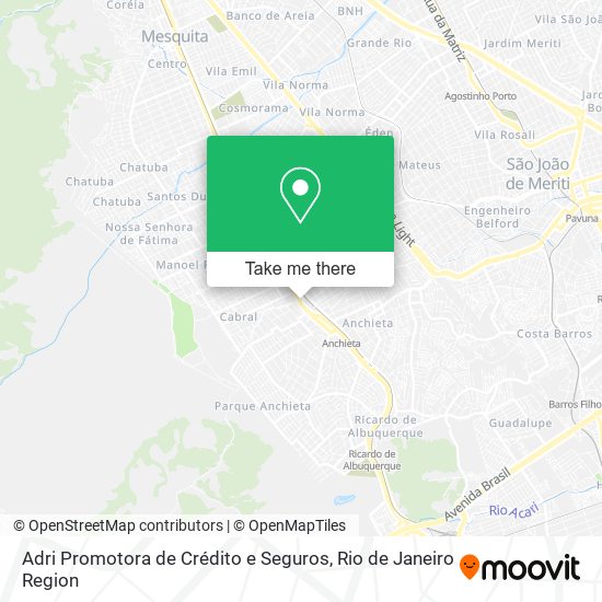 Adri Promotora de Crédito e Seguros map