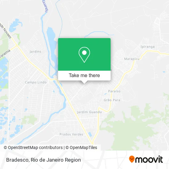Bradesco map