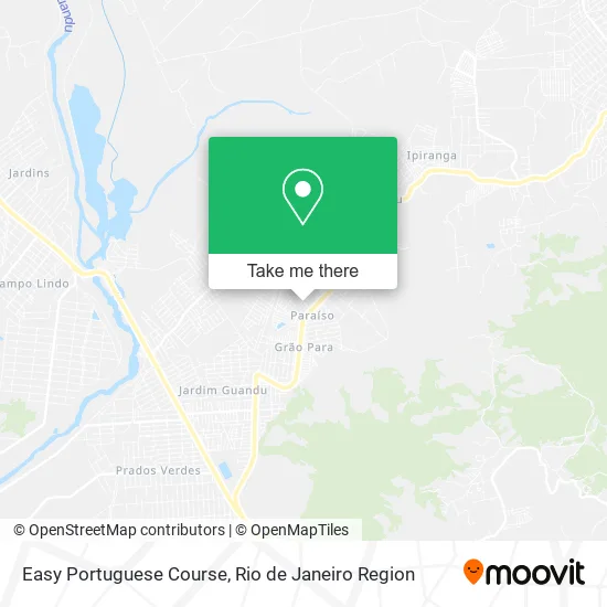 Easy Portuguese Course map