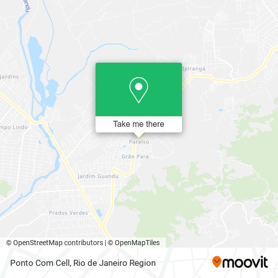 Ponto Com Cell map