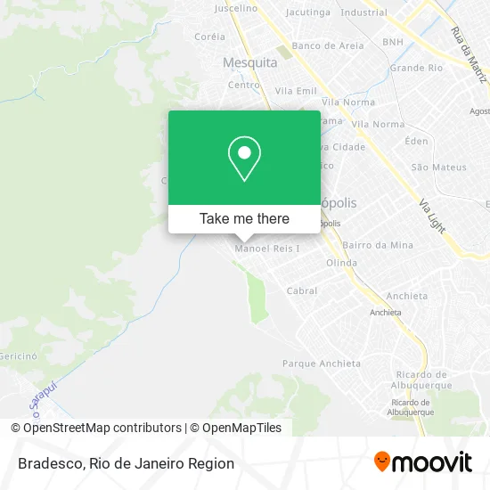 Bradesco map