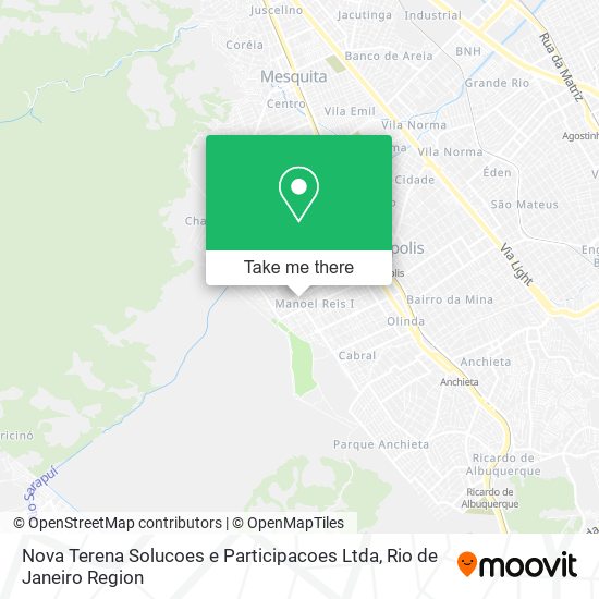 Nova Terena Solucoes e Participacoes Ltda map