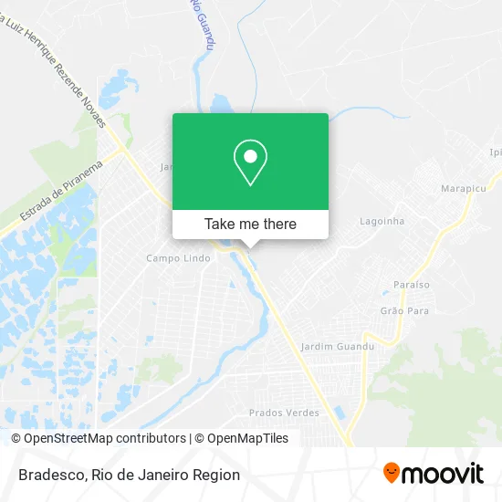Bradesco map