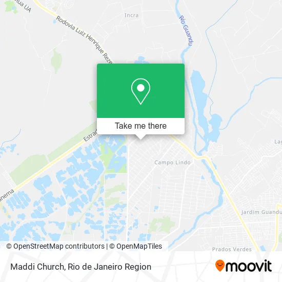 Maddi Church map